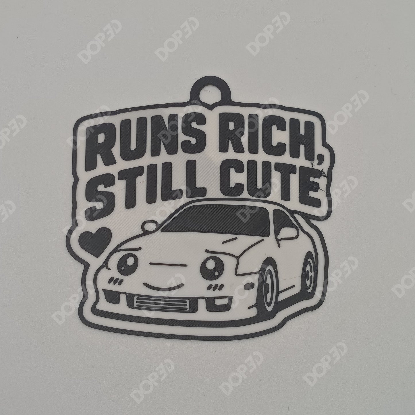 // RUNS RICH STILL CUTE