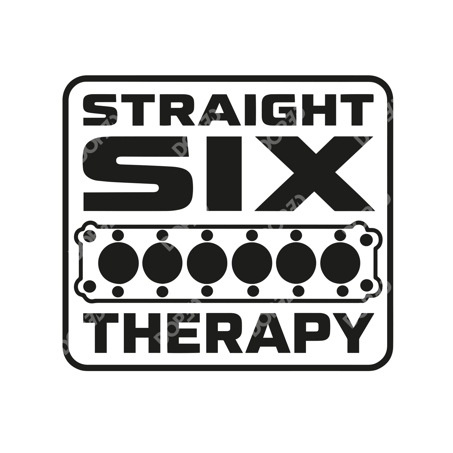 // streight six
