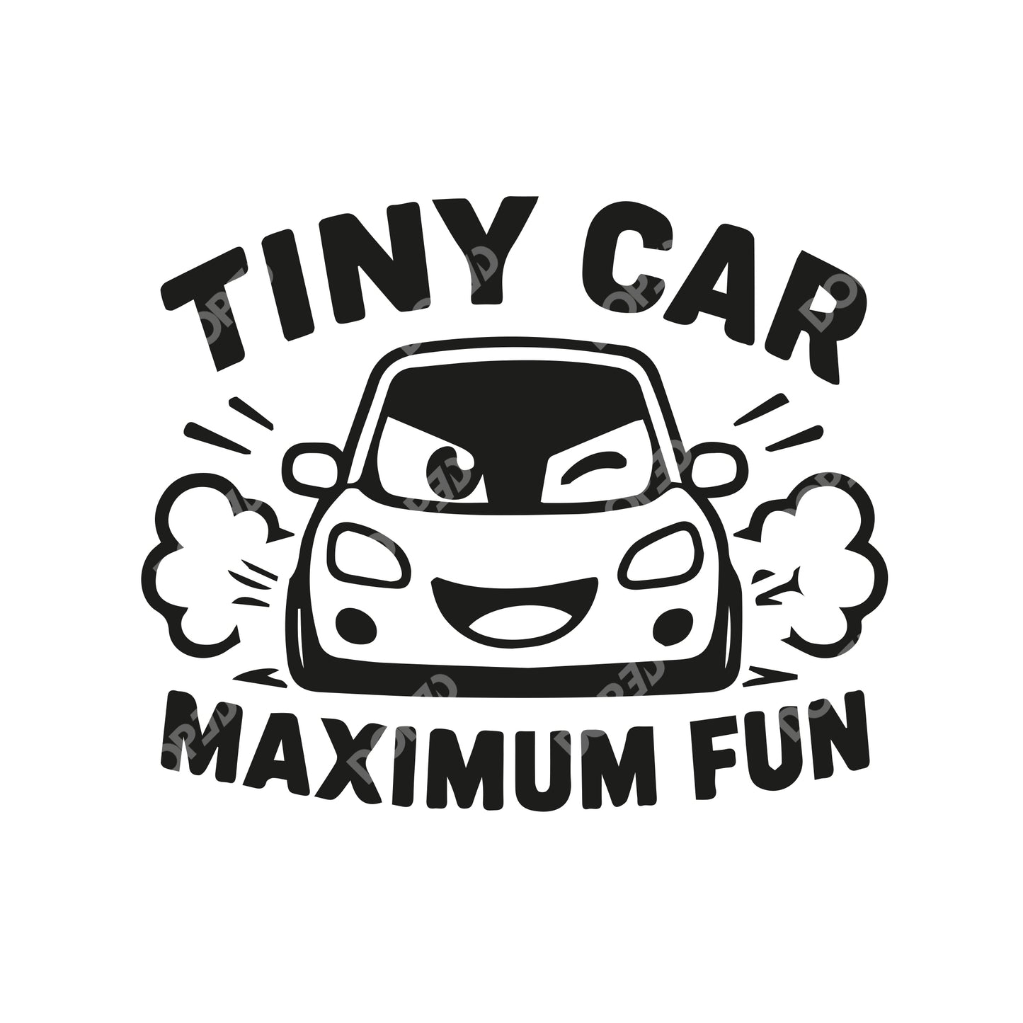 // tiny car, maximum fun