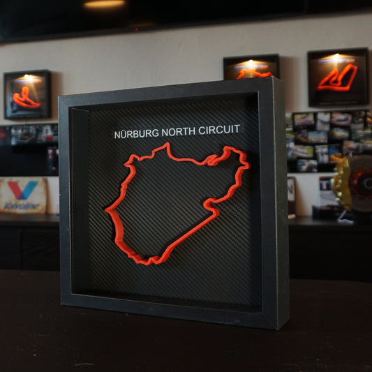 // NB Nürburg North Circuit 25x25cm