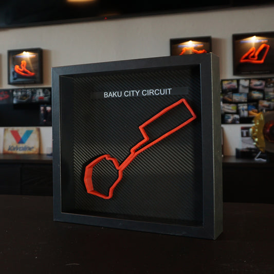 // BA Baku City Circuit 25x25cm