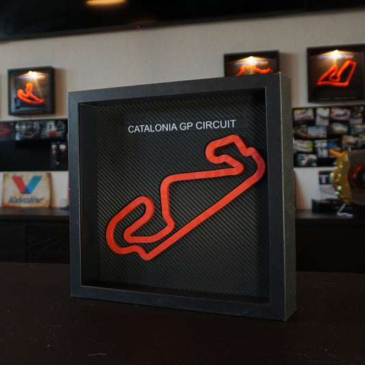 // CA Catalonia GP Circuit 25x25cm