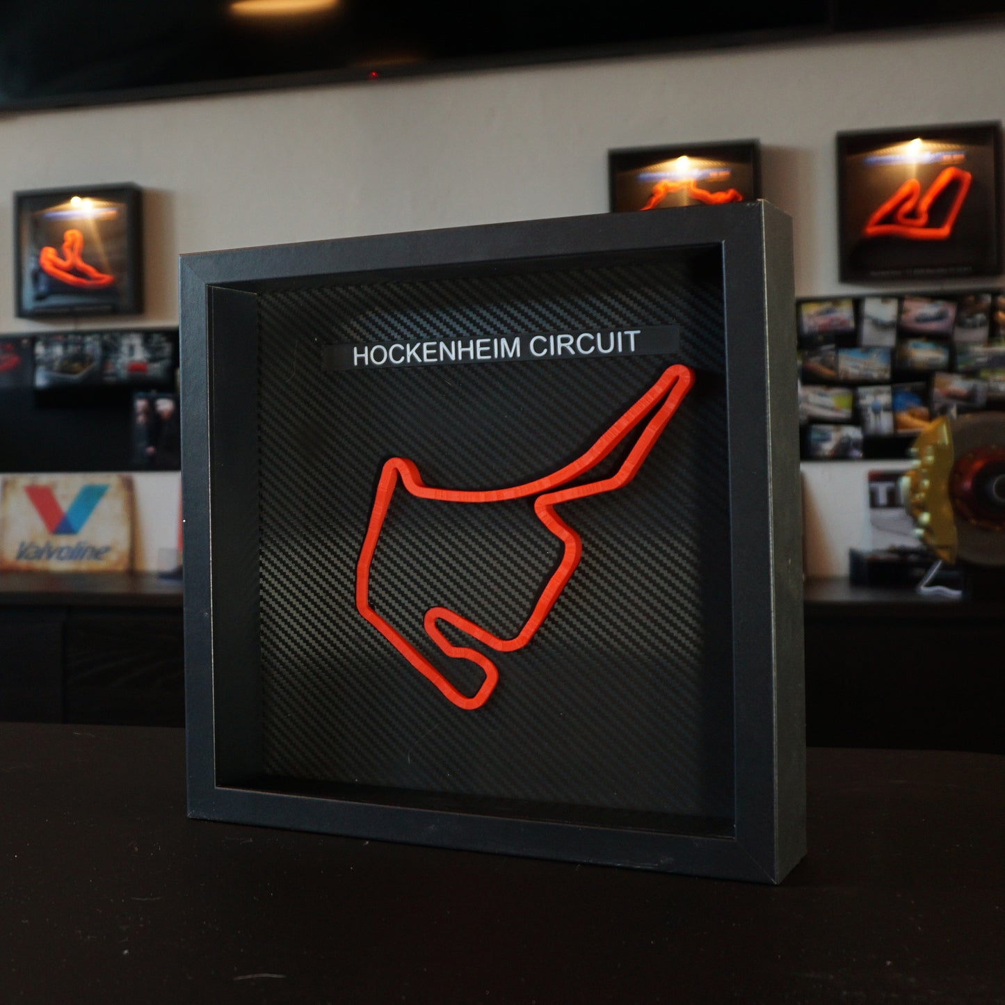 // HO Hockenheim GP Circuit 25x25cm