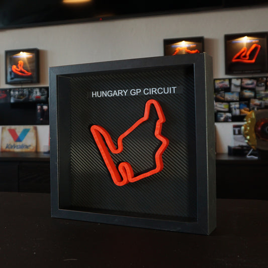 // HU Hungary GP Circuit 25x25cm