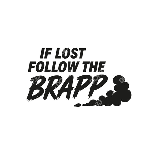 // if lost, follow the brapp