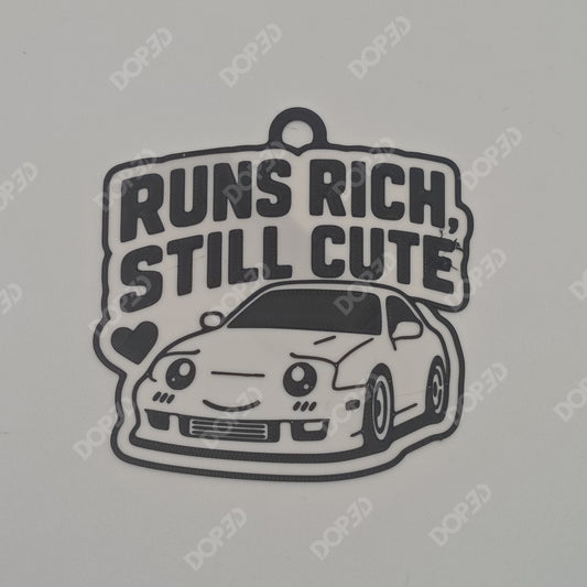 // RUNS RICH STILL CUTE