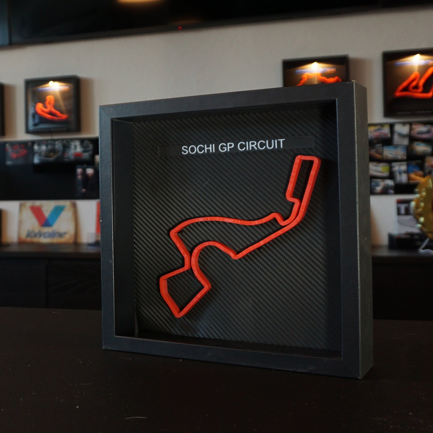 // SO Sochi GP Circuit 25x25cm