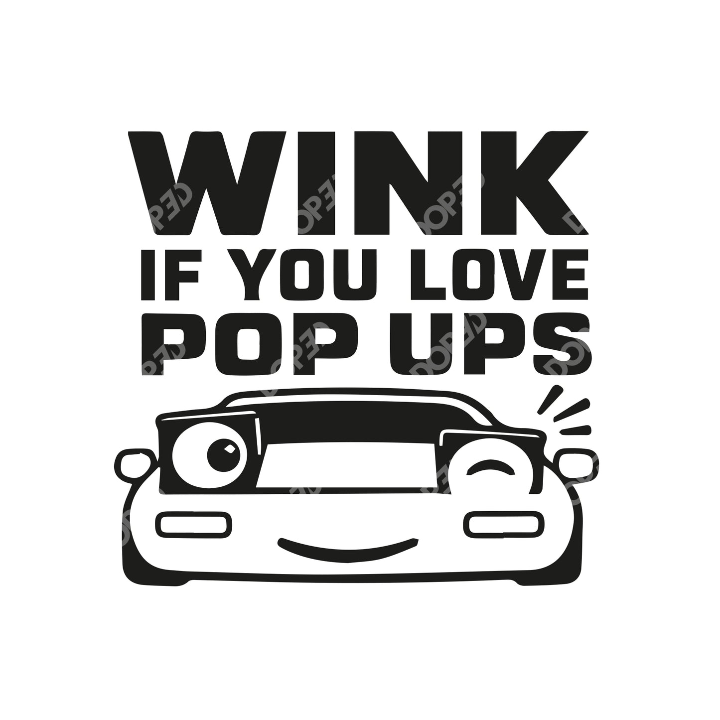 // wink - if you love pop ups