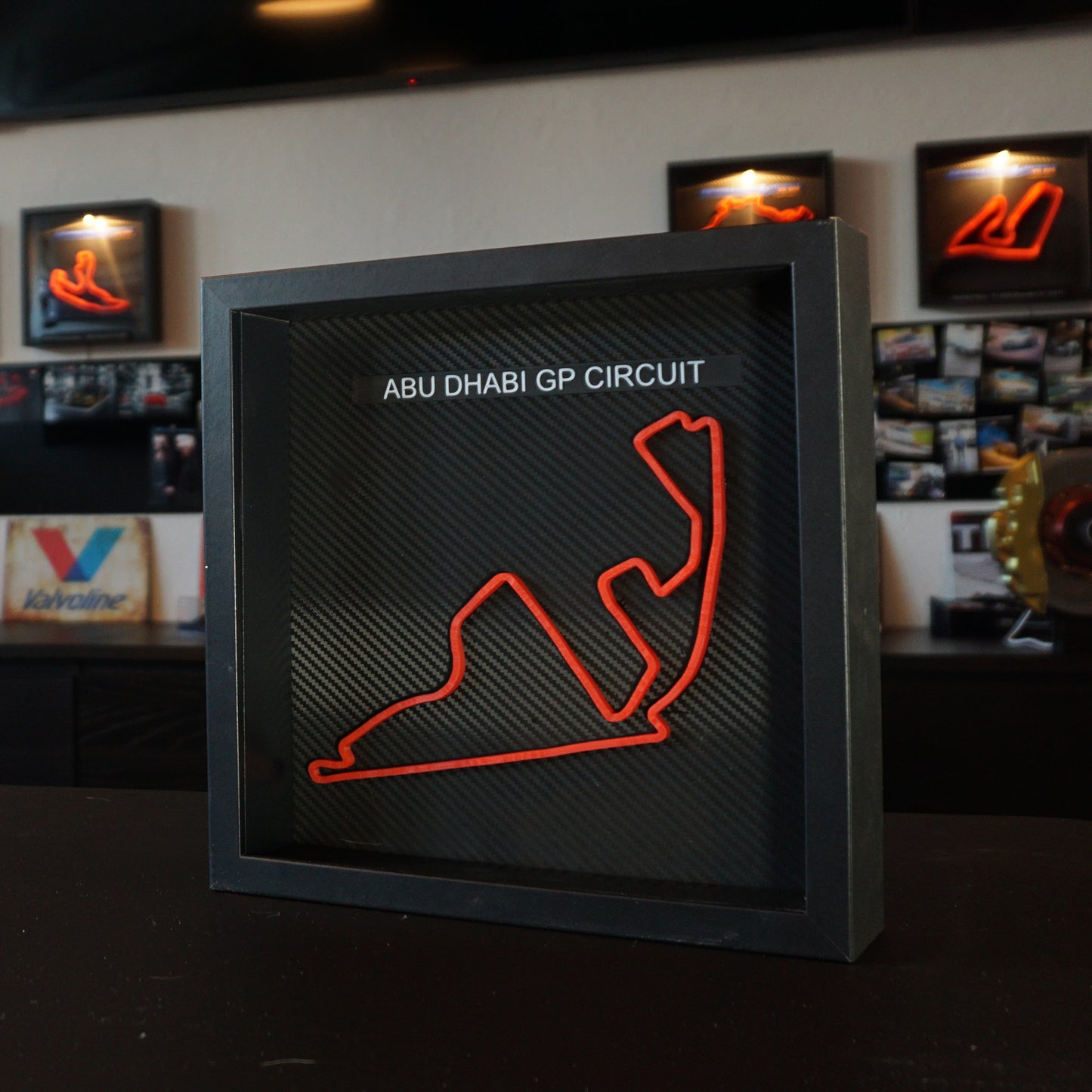 // YA Abu Dhabi GP Circuit 25x25cm
