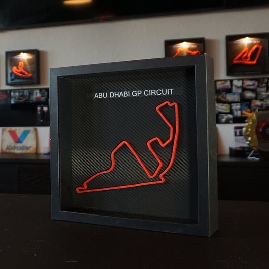 // YA Abu Dhabi GP Circuit 25x25cm